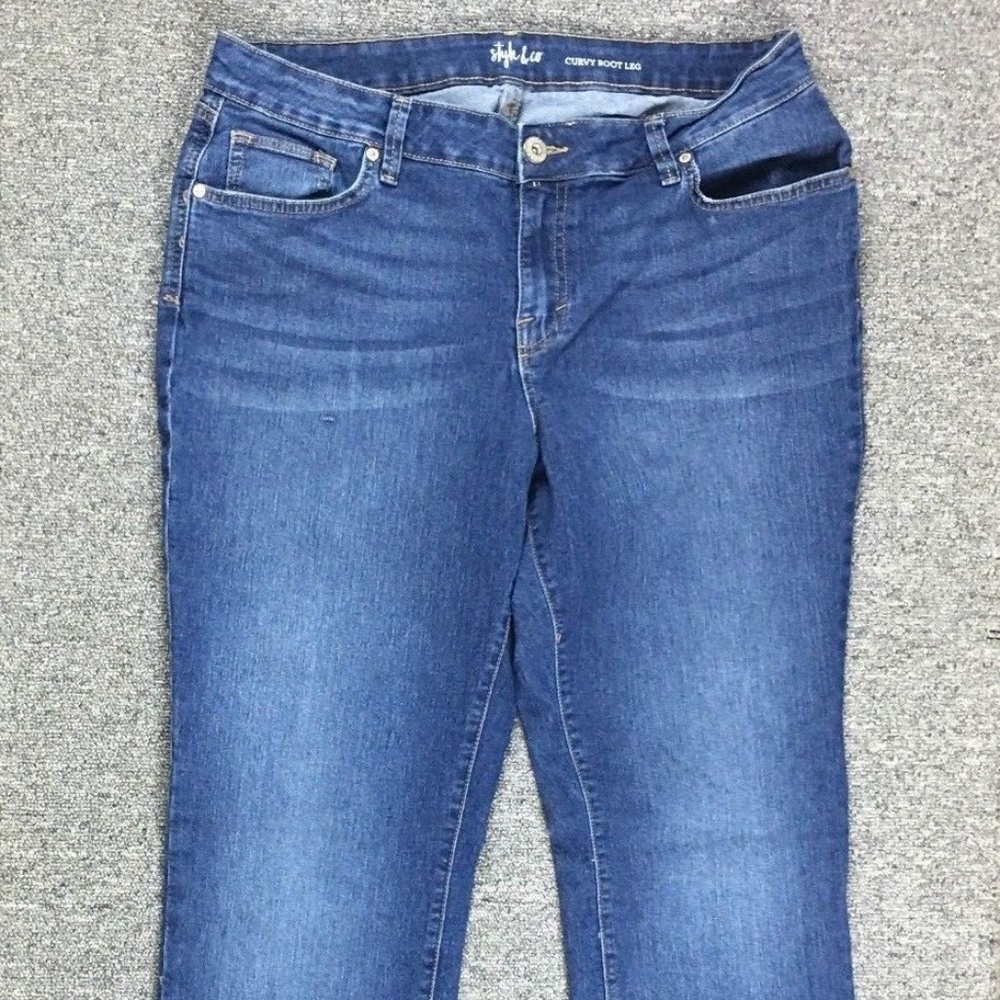 Style & Co Women's Blue Jeans Size 14 (Flaw)